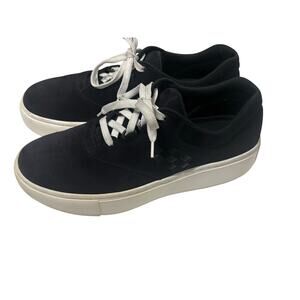 SAS Free Rein Black Leather Comfort Sneakers Walking Shoes Women’s 9M USA